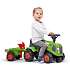 Falk Toys Baby Claas ride-on traktor med trailer, rive og skovl