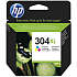 Hp 304xl Tri-Color Ink Cartridge Blister