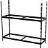 Probuilder dæk reol med 2 hylder - sort