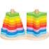 Hape double regnbue stacker