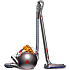 Dyson Cinetic Big Ball Multifloor 2 poseløs støvsuger - sølvfarvet/rød