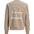 JJ REBEL herre sweatshirt str. 2XL - brun