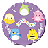 Folieballon Ø: 46 cm - Squishmallows
