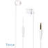 Teccus DC HS W In-ear høretelefoner - hvid