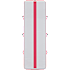 ASG Airtrack 300x100x10 cm - Grå/Pink