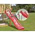 Jungle Gym rutsjebane rød 220 cm