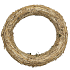Halmkrans D: 40 cm - natur
