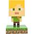 Minecraft Alex lampe - multifarvet