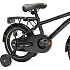 SCO Spike børnecykel 1 gear 14"- sort