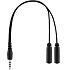 Deltaco Gaming Stereo headset - sort