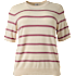VRS dame strik T-shirt str. 48 - beige
