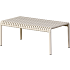 Messina lounge bord - Sandy grey