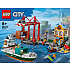 LEGO City Havnefront med fragtskib 60422