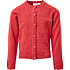 VRS børne cardigan str. 110/116 - rød