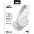 JVC HA-S35BT on-ear hodetelefoner med mikrofon Bluetooth - hvid