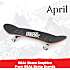 Tech Deck handboard 27 cm - april