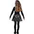 Halloween glam skelet kostume str. 140
