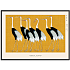 Japanese Red Crown Crane - 70x100 cm
