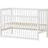 Spiloppe tremmeseng 60x120 cm - hvid