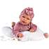 Llorens dukke med rosa dragt 42 cm