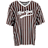 VRS dame oversize T-shirt str. L - brun