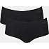 Sloggi dame 2-pak shorts modal str. L - sort