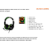 Deltaco-G Gaming Headset for Xbox Series S/X - sort/grøn