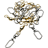 Kinetic Barrel Swivel med Scandic Snap