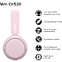 Sony WH-CH520 trådløse over-ear høretelefoner - lyserød