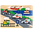 Køretøj/brandbil træpuslespil - flere varianter - assorteret