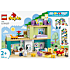 LEGO DUPLO By 3-i-1 Moderne familiehus med figurer 10470