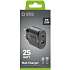 SBS oplader 25 W - sort