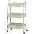 DAY rullebord med 3 hylder - beige