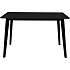 Pinto spisebord - sort