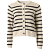 VRS dame cardigan str. XL - beige/navy
