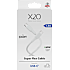 X2O SUPERFLEX 60W USB-C/C-kabel 1,5M - Hvid