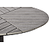 Broke Ø110 cm grå havebord