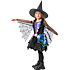 Halloween edderkoppe kjole kostume str. 128