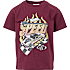 Hot Wheels T-shirt str. 86/92 - bordeaux