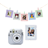 Instax mini 12 med tilbehørspakke - hvid