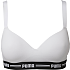 PUMA dame BH vatteret str. S - hvid