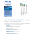 Philips Sonicare W2 Optimal White tandbørstehoveder 4-pak - hvid