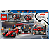 LEGO City F1 pitstop og pitcrew med Ferrari-bil 60443
