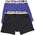 CR7 teen 2-pak boxershorts str. 13-15 år - sort/blå