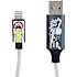 USB A-MFI stik 1,2 meter - Rick & Morty