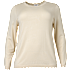 VRS dame striktrøje str. 52 - beige