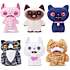 Fuggler bamse Alley Cats - assorteret