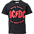AC/DC T-shirt str. 110/116 - sort
