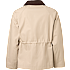 VRS dame kort trenchcoat str. S - beige