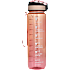 Motivationsflaske gul/lyserød- 1 liter